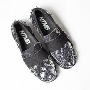 STARS FRAYED MOCASSIN