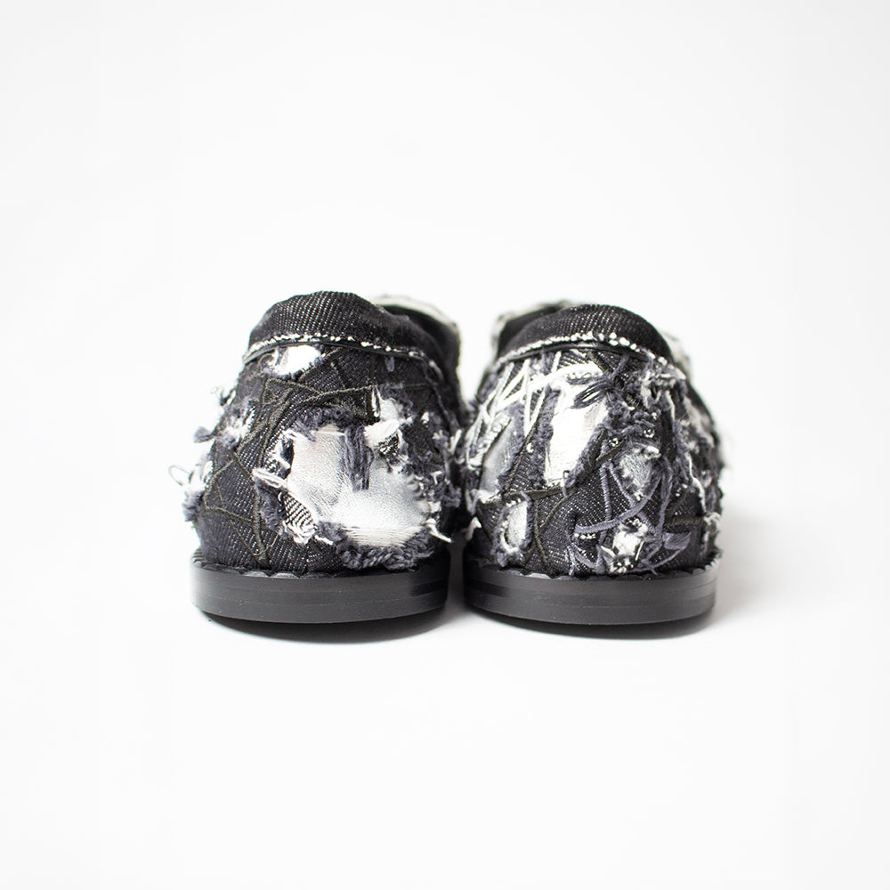 STARS FRAYED MOCASSIN