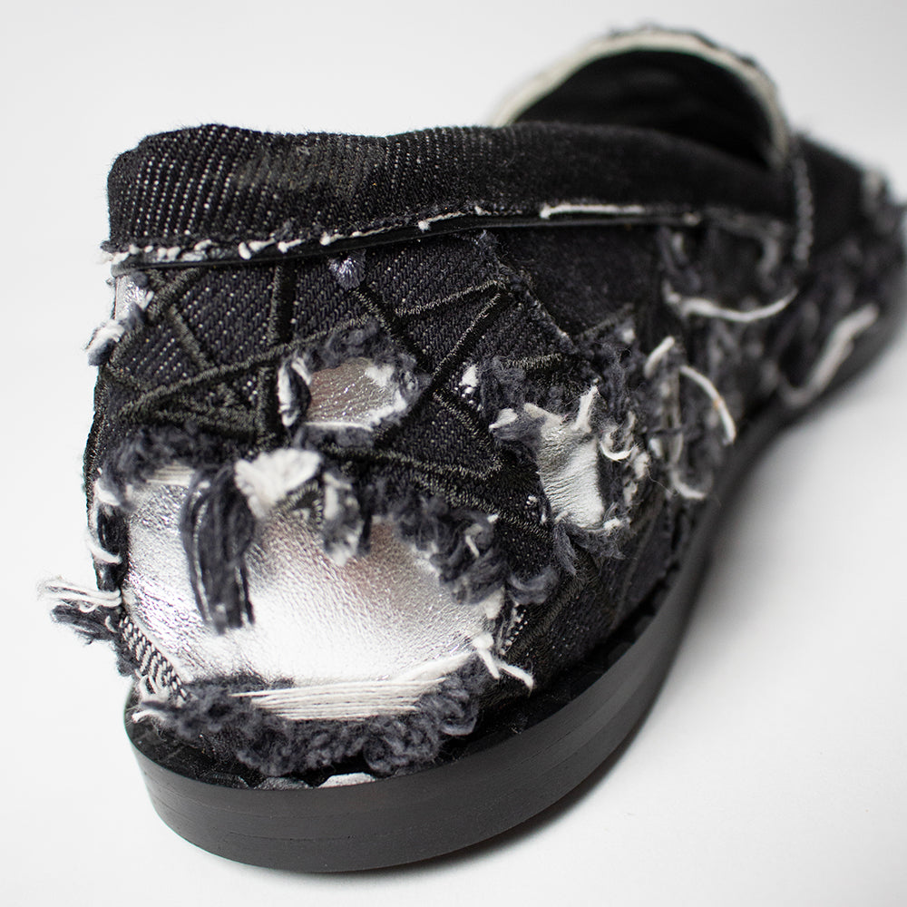 STARS FRAYED MOCASSIN