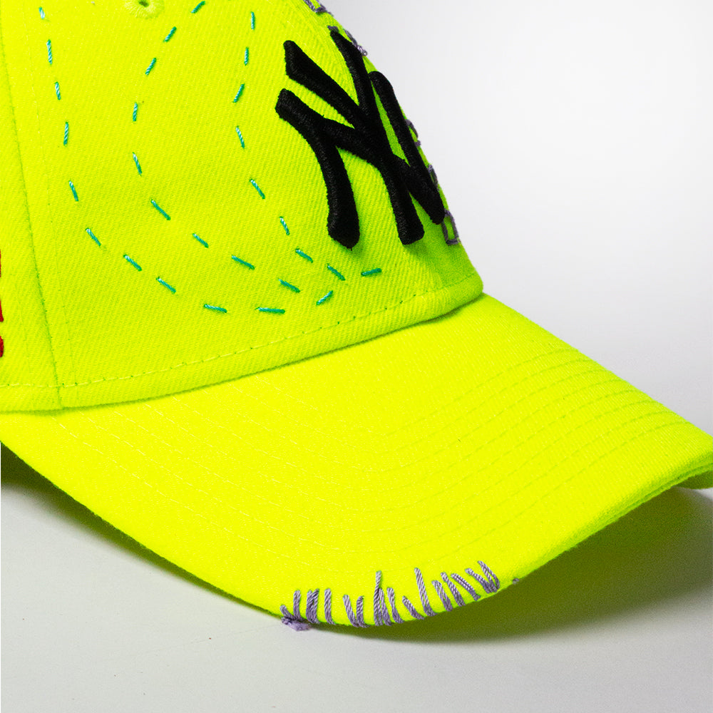 NY HAT FLUO EDITION SASHIKO CUSTOM