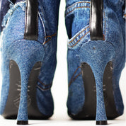 JEANS BOOTS 105 MM