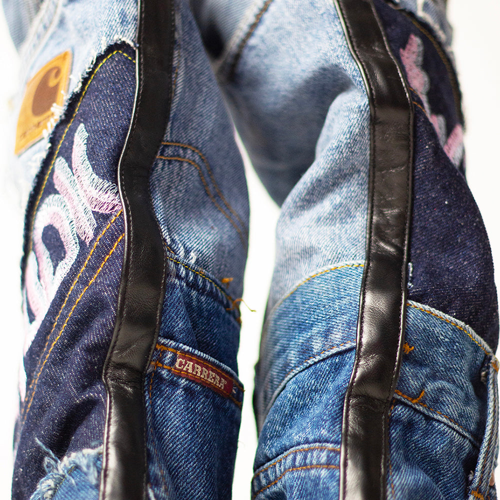 JEANS BOOTS 105 MM
