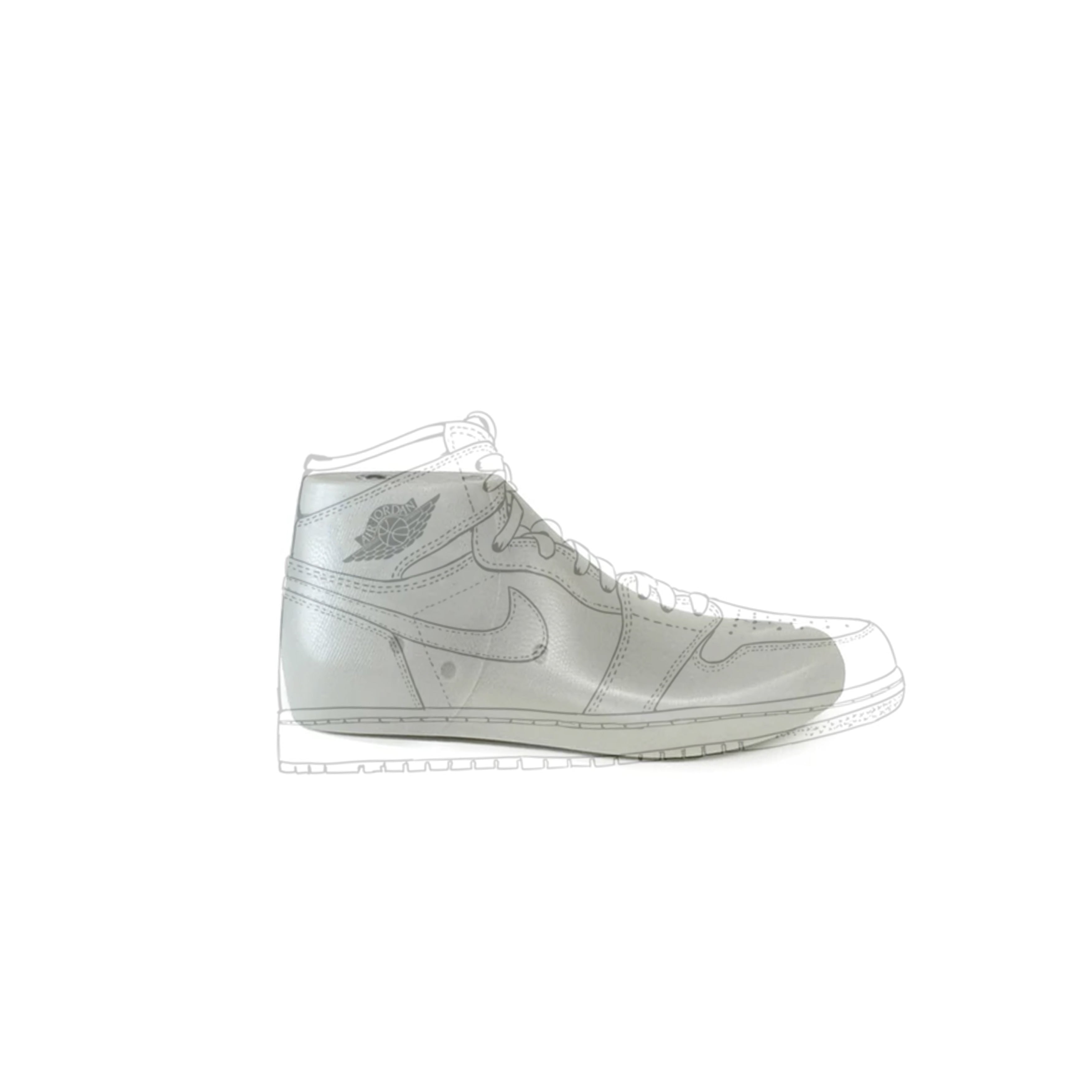 Forma Struttura Air Jordan 1