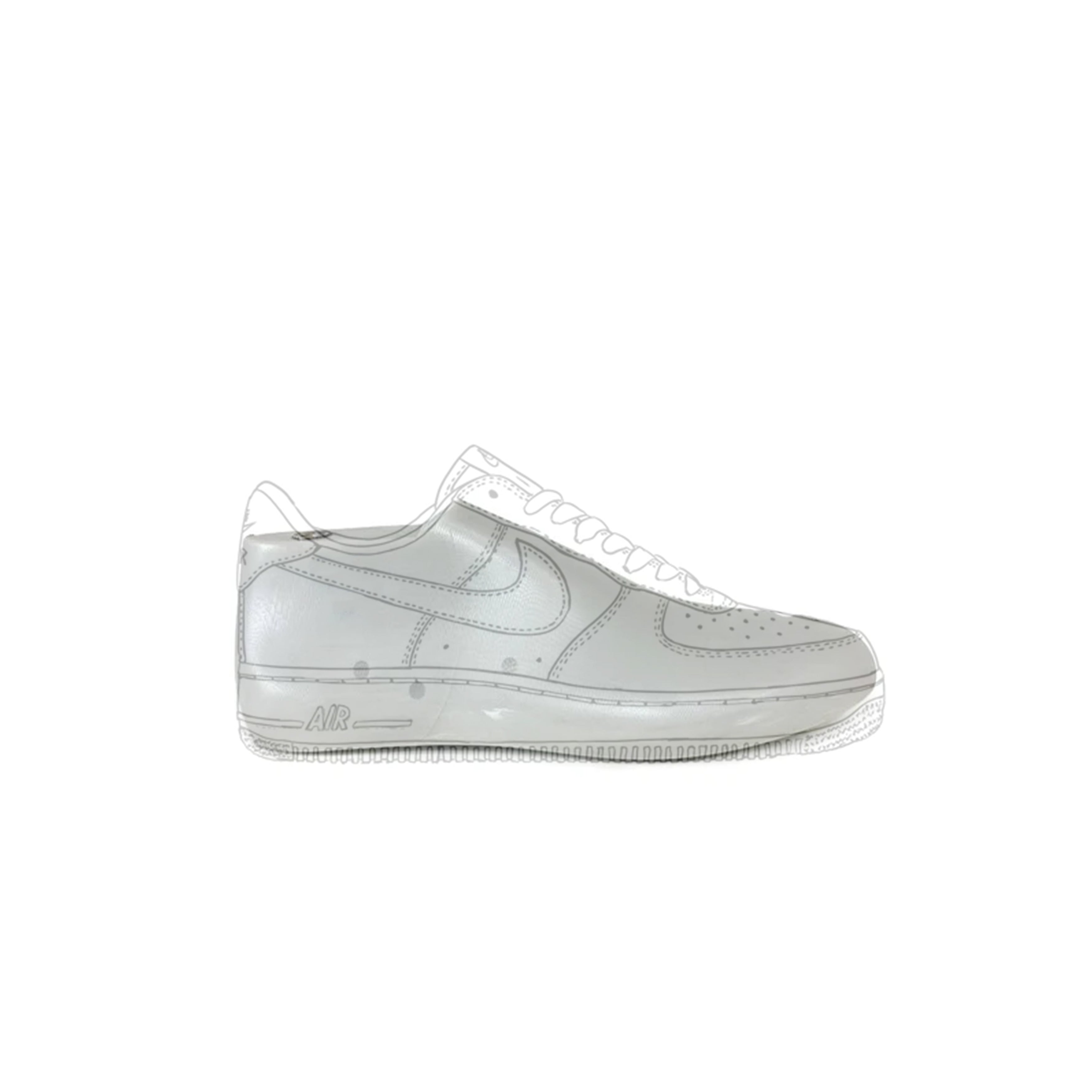 Forma Struttura Nike Air Force 1