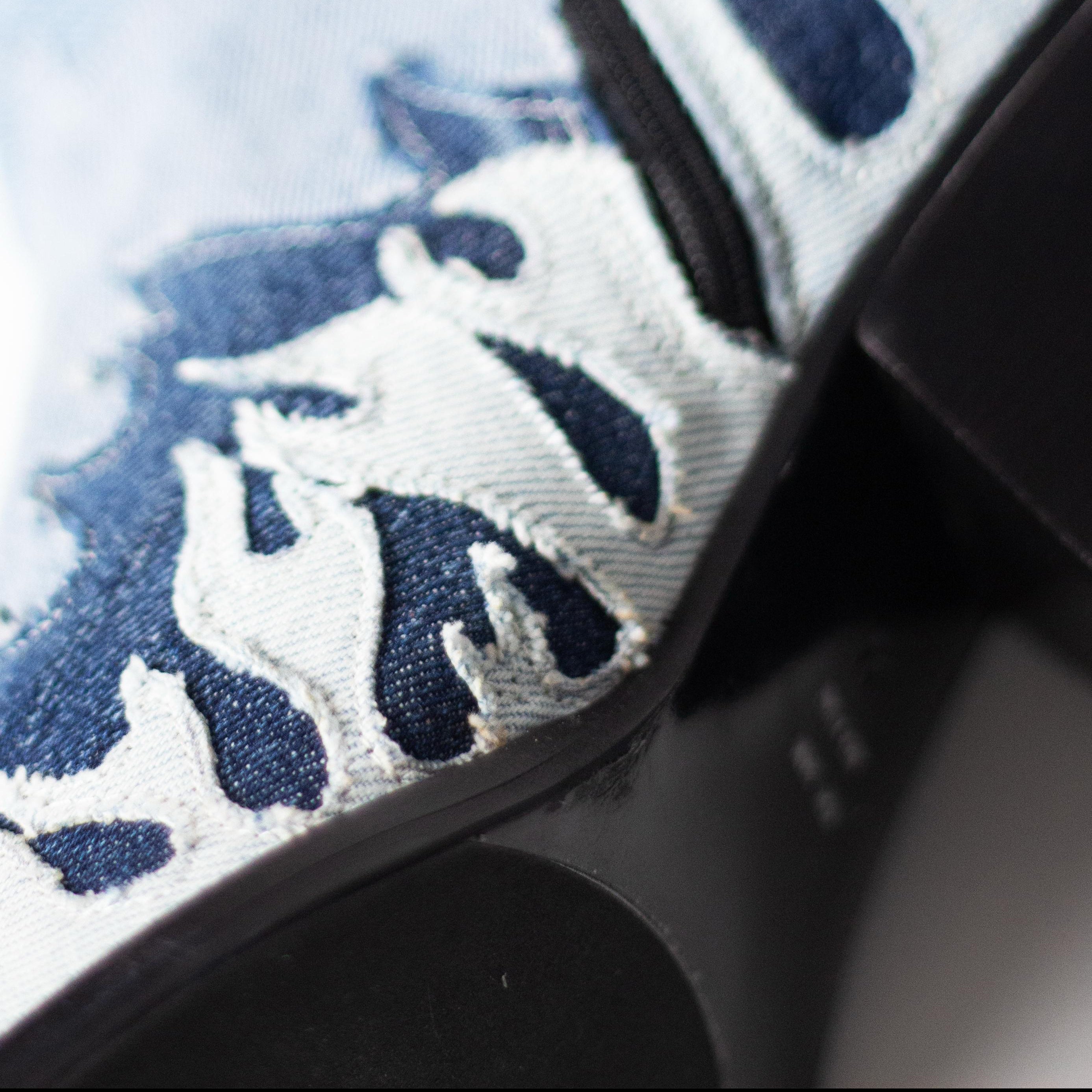 NTMB X TDS FLAMES DENIM BOOTS